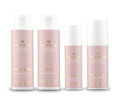 Beauty Basics - Gesichtsplege Set Light- partiell unbeduftet