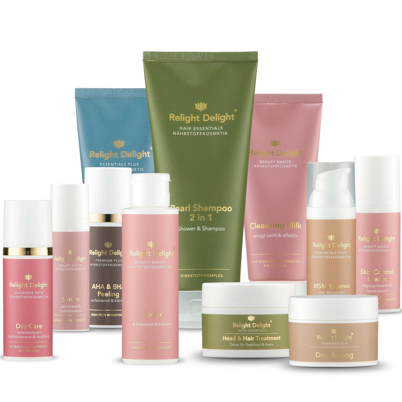 Pflege-Set begleitend bei Akne für reine & feinporige Haut